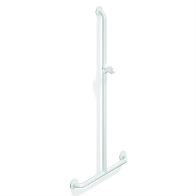 BIM objects Free download! Eco Care Shower handrail with shower head