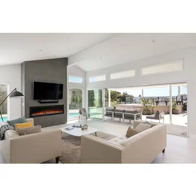 Image for Spectrum Slimline Electric Fireplace