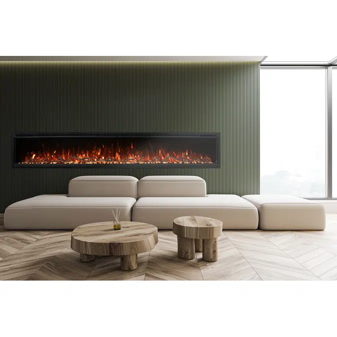 Spectrum Slimline Electric Fireplace