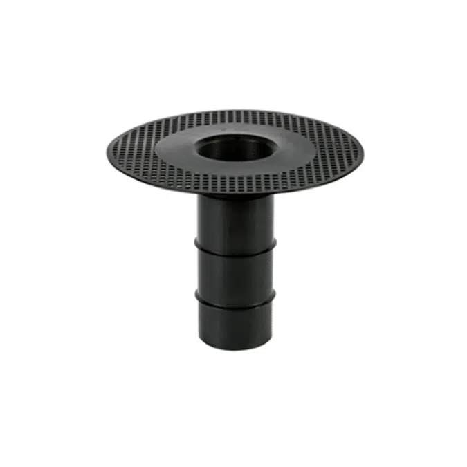 “UNIVERSAL R” ANTI-BACKUP ROOF DRAIN WITH MESHED FLANGE