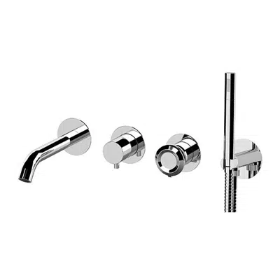 2-way built-in set for bathtub ET53D2PWB için görüntü