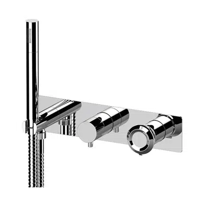 2-way built-in shower mixer set ET97D2WB için görüntü