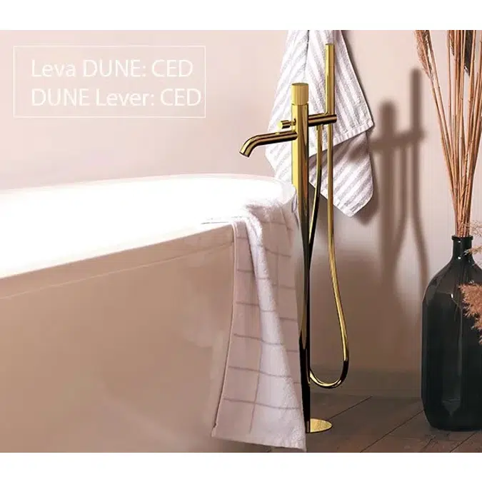 Single-lever bath mixer floor mounting CEC08