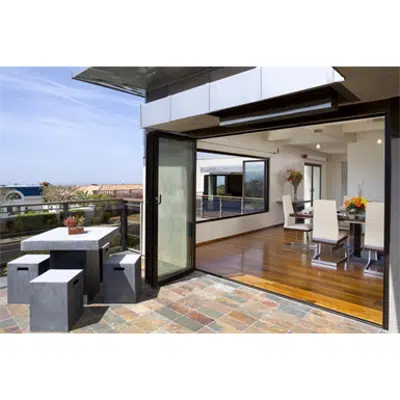 画像 NanaWall® SL45 - The Aluminum Framed Monumental Folding/Paired Panel System