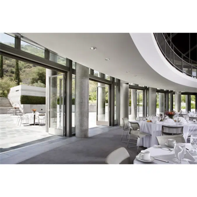 NanaWall® SL45 - The Aluminum Framed Monumental Folding/Paired Panel System