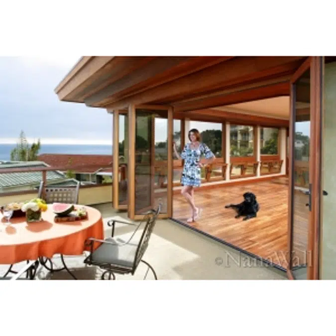 NanaWall® WD68 - Wood Framed Matching System