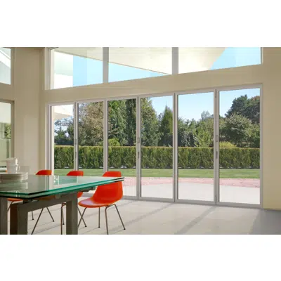 Imagem para NanaWall® NW Aluminum 640 - The Slimmest Aluminum Framed Folding Glass Wall}