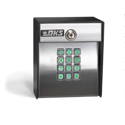 Immagine per DoorKing 1506-086 Surface Mount Access Control Keypad Stainless Steel Faceplate