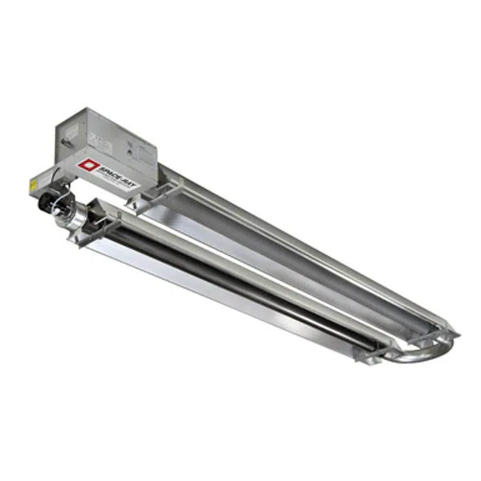 Pull Through (Negative Pressure) Infrared Tube Heater - ETU Series