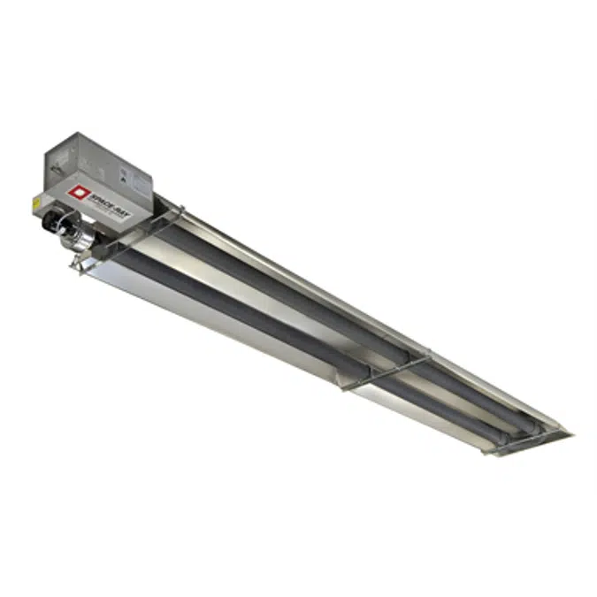  Pull Through (Negative Pressure) Infrared Tube Heater - LTU Series