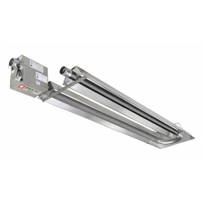 Image for Push Through Positive Pressure Infrared Tube Heater - PTU Series