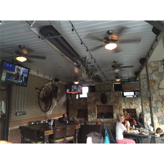 Restaurant and Garage Infrared Heater - CB Series®