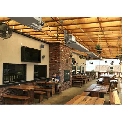 kép a termékről - Restaurant and Garage Infrared Heater - CB Series®