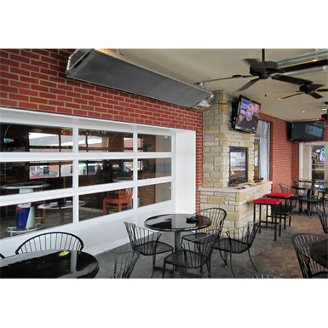 Restaurant and Garage Infrared Heater - CB Series®