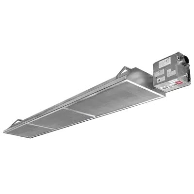 画像 Push Through Positive Pressure Infrared Tube Heater - PGR Series 