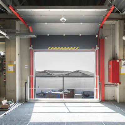 Image for EI1 60 fire-resistant exterior sectional door