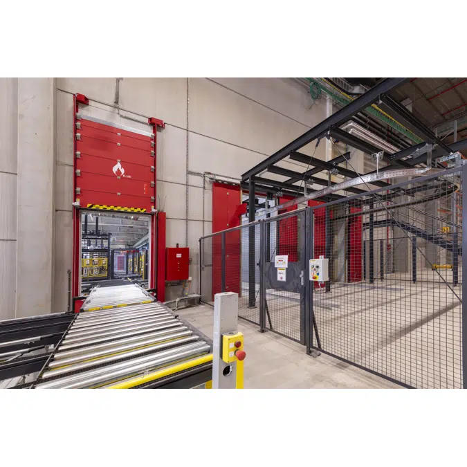 EI1 120 fire-resistant sectional door