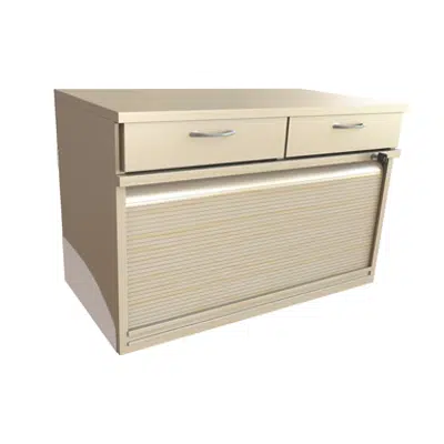 Immagine per Roller shutter and drawer unit for wallsystem