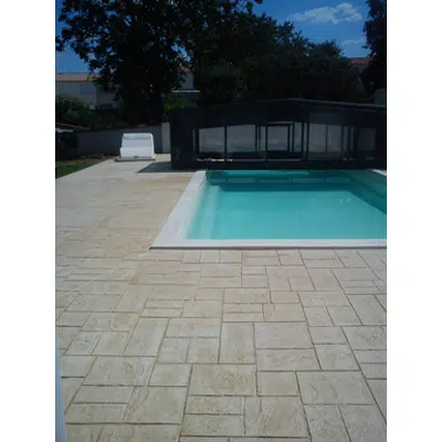 Obrázek pro Béton imprimé - Stamped concrete - CHRYSO®DuraPrint - Casablanca