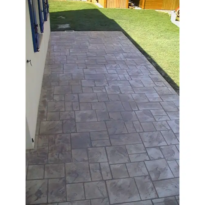 Béton imprimé - Stamped concrete - CHRYSO®DuraPrint - Casablanca