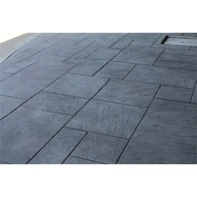 Béton imprimé / Stamped concrete - CHRYSO®DuraPrint - Versailles