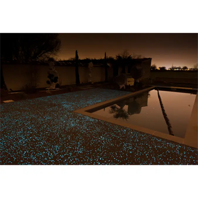 Béton Luminescent / Luminescent concrete - LuminTech® - Agate