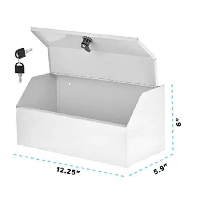 AdirMed Locking Wall Mount Drug Cabinet