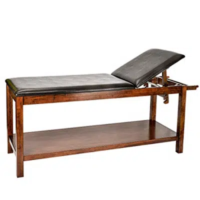 imagem para AdirMed Mahogany Wooden Exam Table