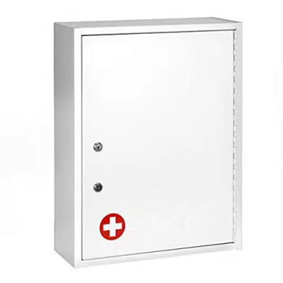 画像 AdirMed Dual-Lock Wall Mount Medicine Cabinet