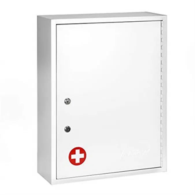 AdirMed Dual-Lock Wall Mount Medicine Cabinet