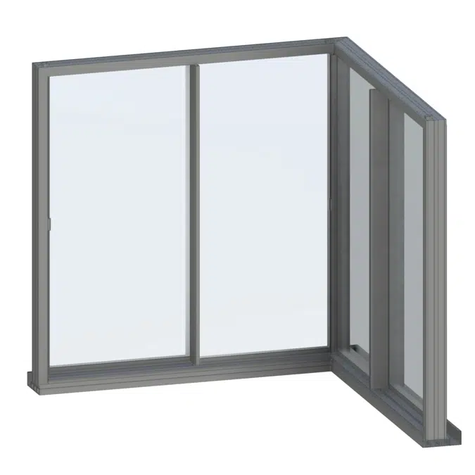 Home of Horizon Toro minimal recessed sliding window / door