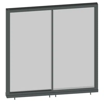 billede til Home of Horizon Line minimal sliding window / door