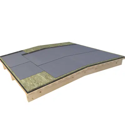 Image pour Mono PM 1-layer system, ridge > 3,6°
