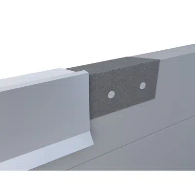 Image pour Mono PM 1-layer system, upstand against parapet wall ≤ 350 mm
