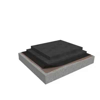 Imagem para Membrane 5 1-layer inverted roof system for road asphalt on concrete non-insulated}