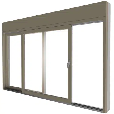 imagen para TRINAR® ULTRA TMC | Autumnwood Metallic Warm Architectural Finish for Sliding Windows
