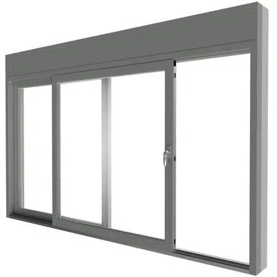 imagen para TRINAR® ULTRA TMC | WeatherGuard Brilliant Silver Long-Lasting Metallic Finish for Sliding Windows
