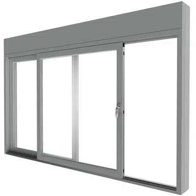 imagen para TRINAR® ULTRA TMC | CoolTone Classic Silver Sleek Finish for Sliding Window Frames