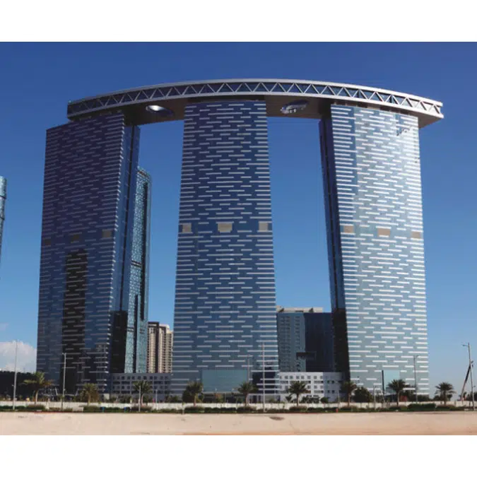 TRINAR® Ashen Grey PVDF Curtain Wall | KA2E907522