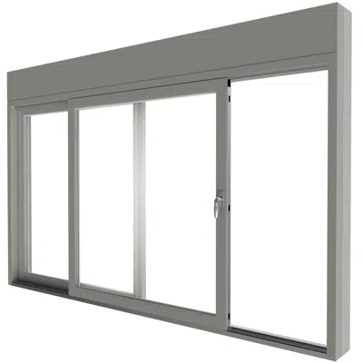 Image for TRINAR® ULTRA TMC | MetalPro Steel City Silver Industrial Grade Coating for Sliding Windows