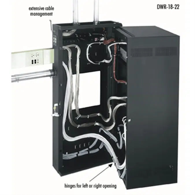 BIM objects - Free download! DWR Sectional Wall Mount Rack, Available ...