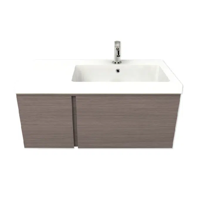 MOGEN Co-Marble (MAE04) Wash Basin with Bathroom Furniture LGU25080S