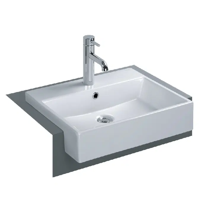 MOGEN Semi-Recessed Wash Basin MA048