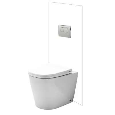 Image for MOGEN Dual Flush Wash Down 3/6 L. (Slow Close) W04(SET)