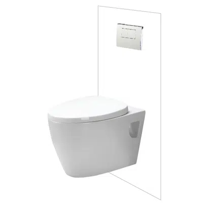 MOGEN Dual Flush Wash Down 3/6 L. (Slow Close) MWH02(SET) için görüntü