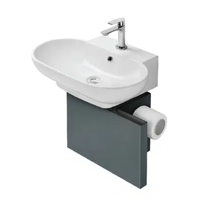 Image for MOGEN Wash Basin (MA422) with Furniture Aluminum Composite LFU42043 (AL-104)