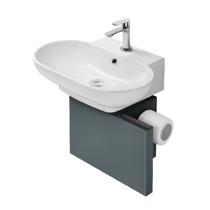 BIM objects Free download! MOGEN Wash Basin (MA422) with Furniture