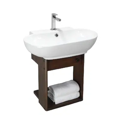 Image for MOGEN Wash Basin (MA422) with Bathroom Furniture LF42032L