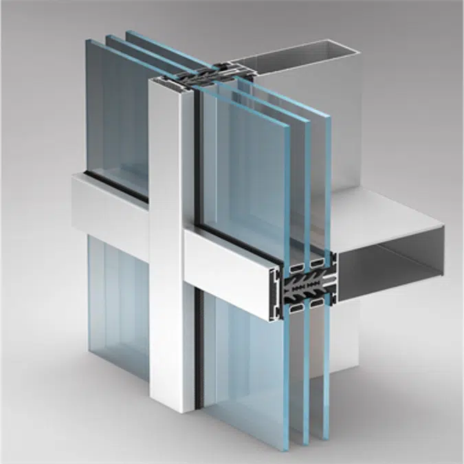 Alutech ALT.F50 Curtain wall