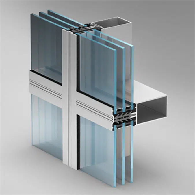 Alutech ALT.F50 Curtain wall